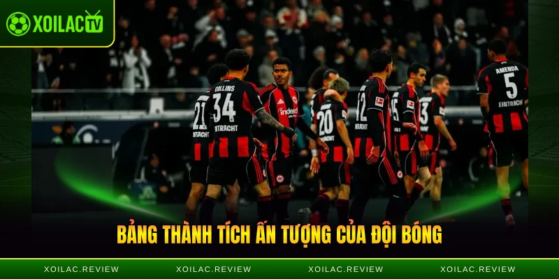 Bảng thành tích ấn tượng của đội bóng Die Adler